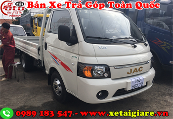 XE TẢI JAC 1.25 TẤN THÙNG LỬNG MÁY DẦU|XE TẢI JAC X125 2019